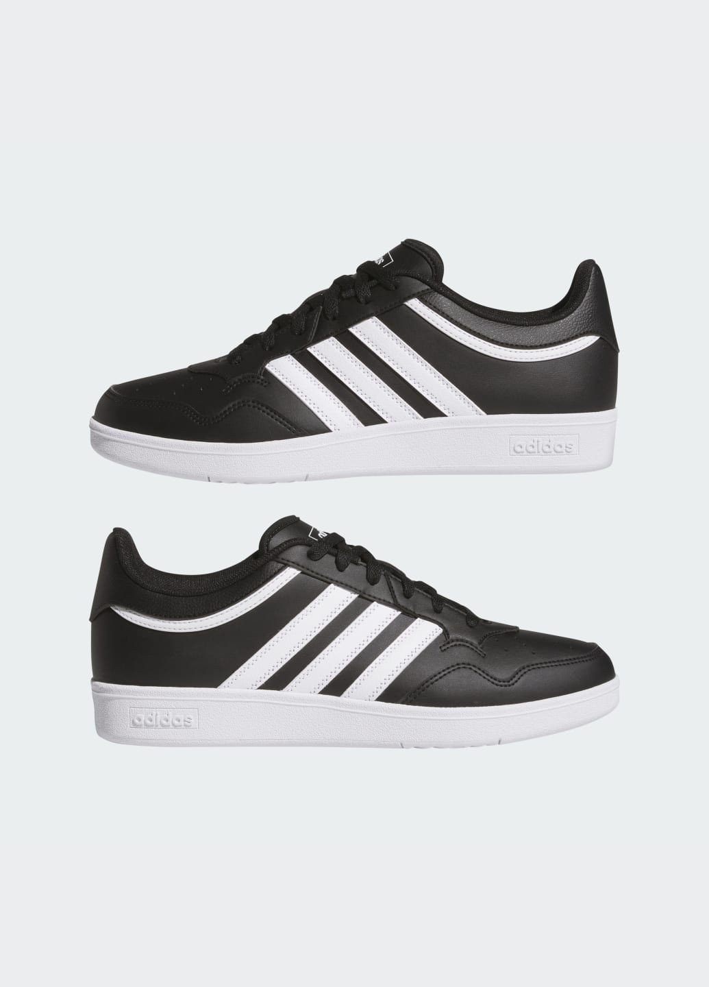 Черные летние кроссовки hoops 4.0 adidas