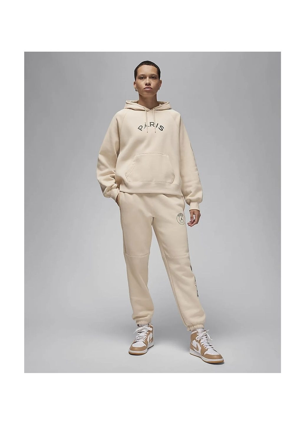 Худые женские Saint-Germain Brooklyn Fleece Beige Air Jordan (365962601)