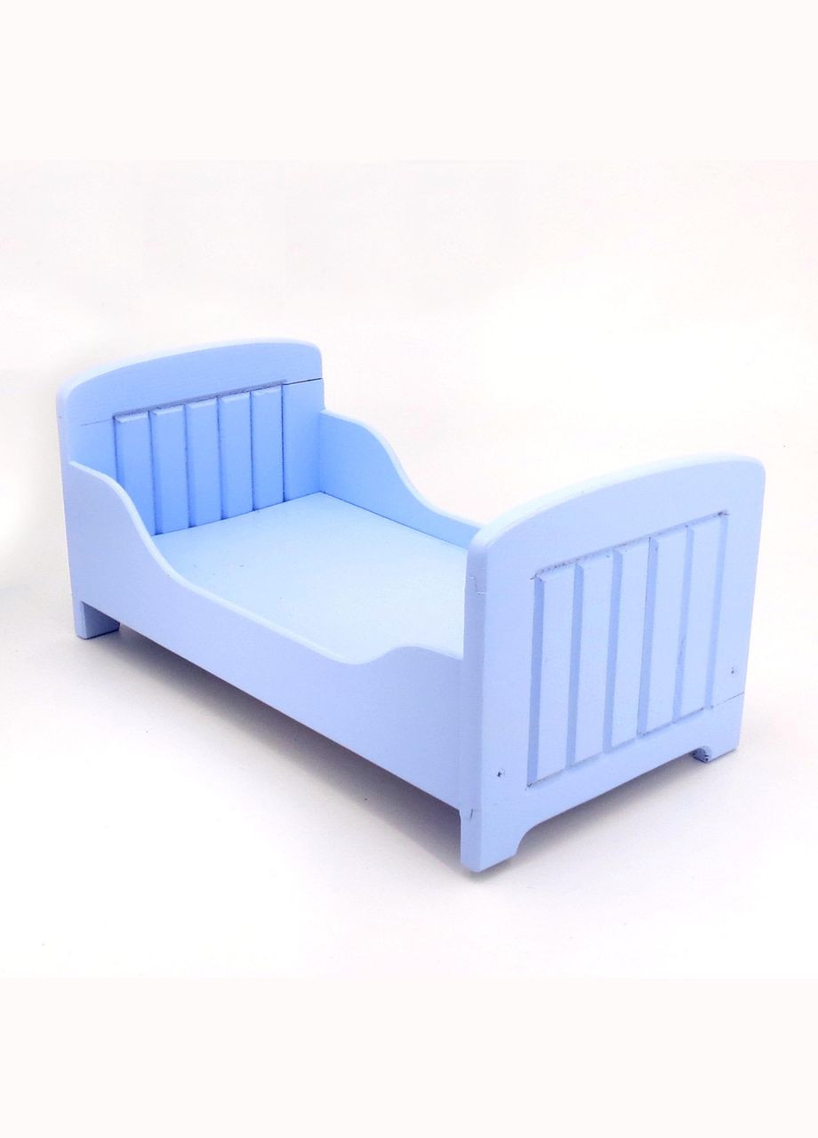 Ліжко для ляльок з дерева Есмеральда ірис (КРТ-000452) No Brand (328605881)