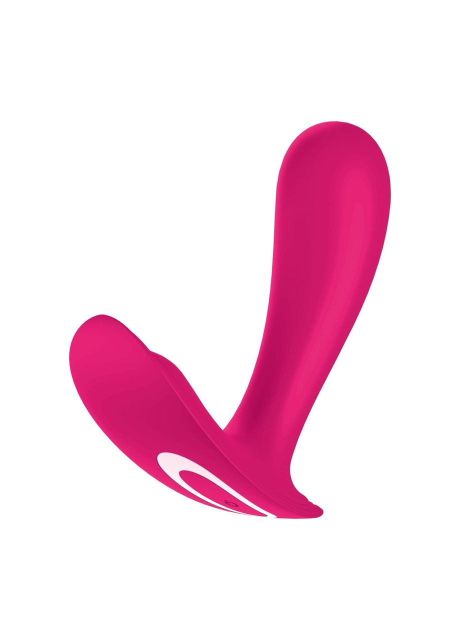 Смарт-вибратор в трусики Top Secret Pink вагинально-клиторальный, 2 мотора Satisfyer (303883954)