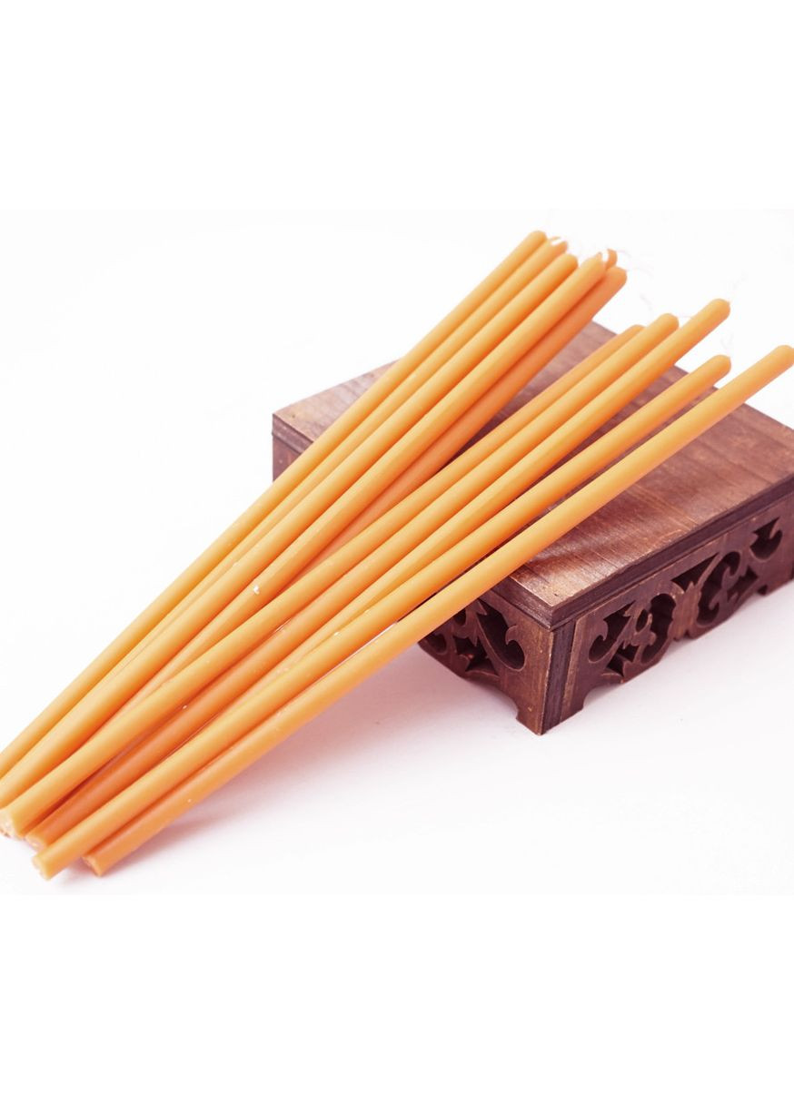 Свеча восковая Оранжевая Україна ТД (365654027)