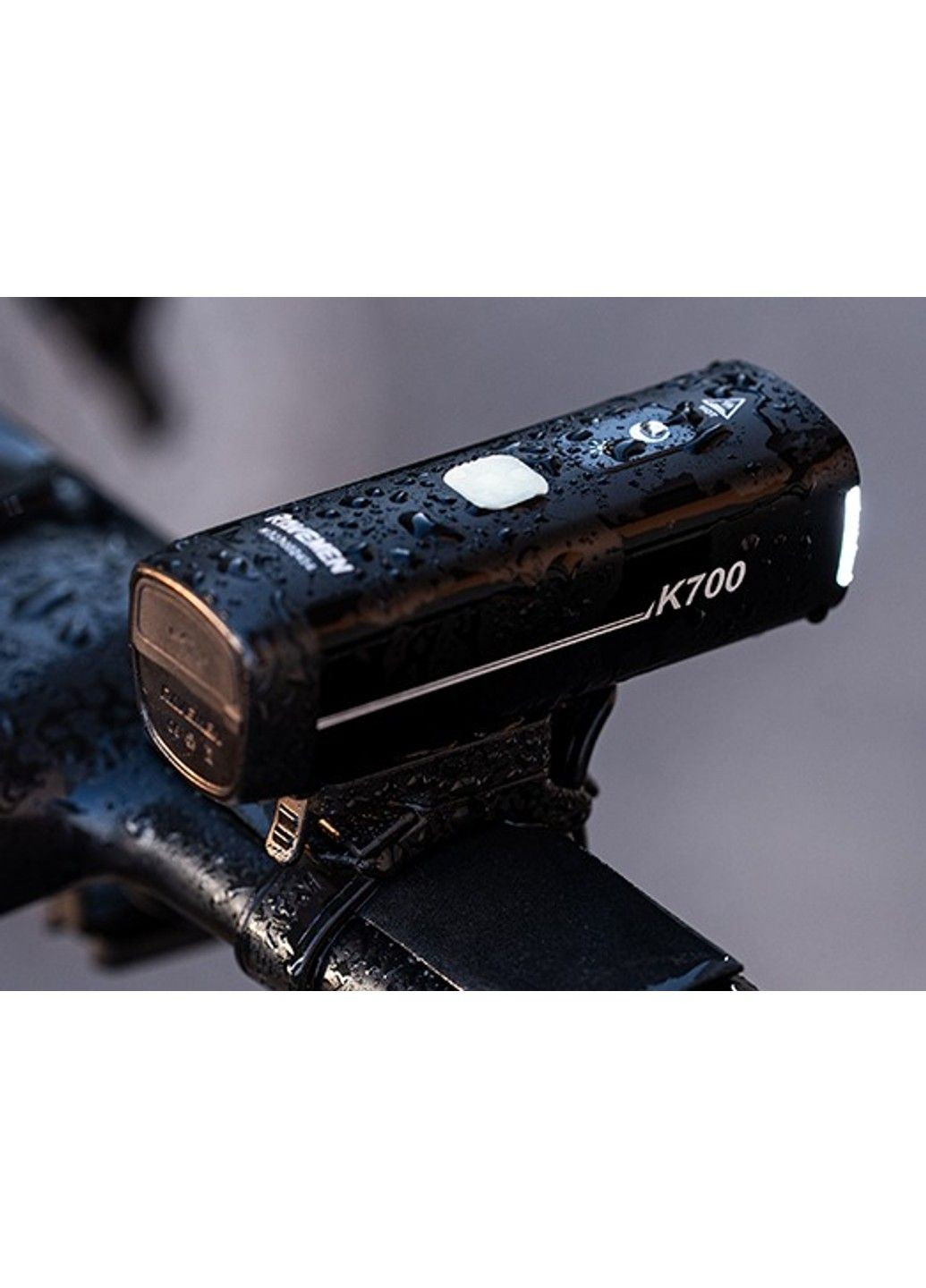Велосипедна фара K700 (700 lm, 2200 mAh) з датчиками освітленості Ravemen (312233109)