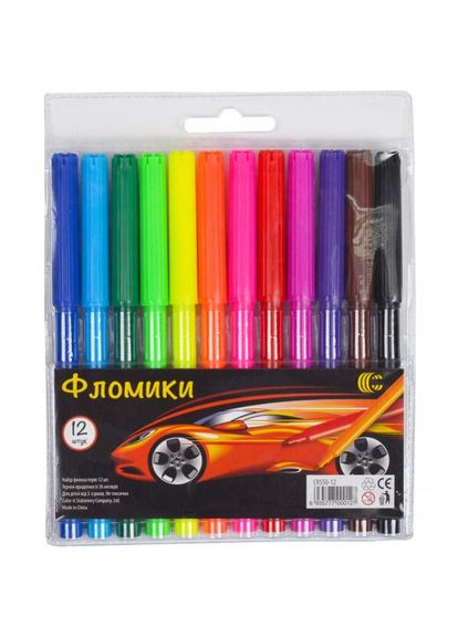 Детские фломастеры для рисования "Фломики" "C" 858 12, 12 цветов SPARTA (364128412)