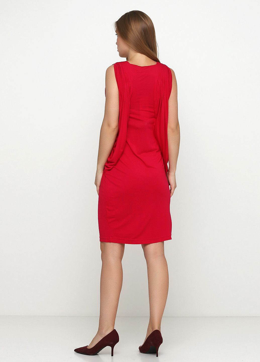 Фуксиновое (цвета Фуксия) повседневный платье фуксия Designers Remix однотонное