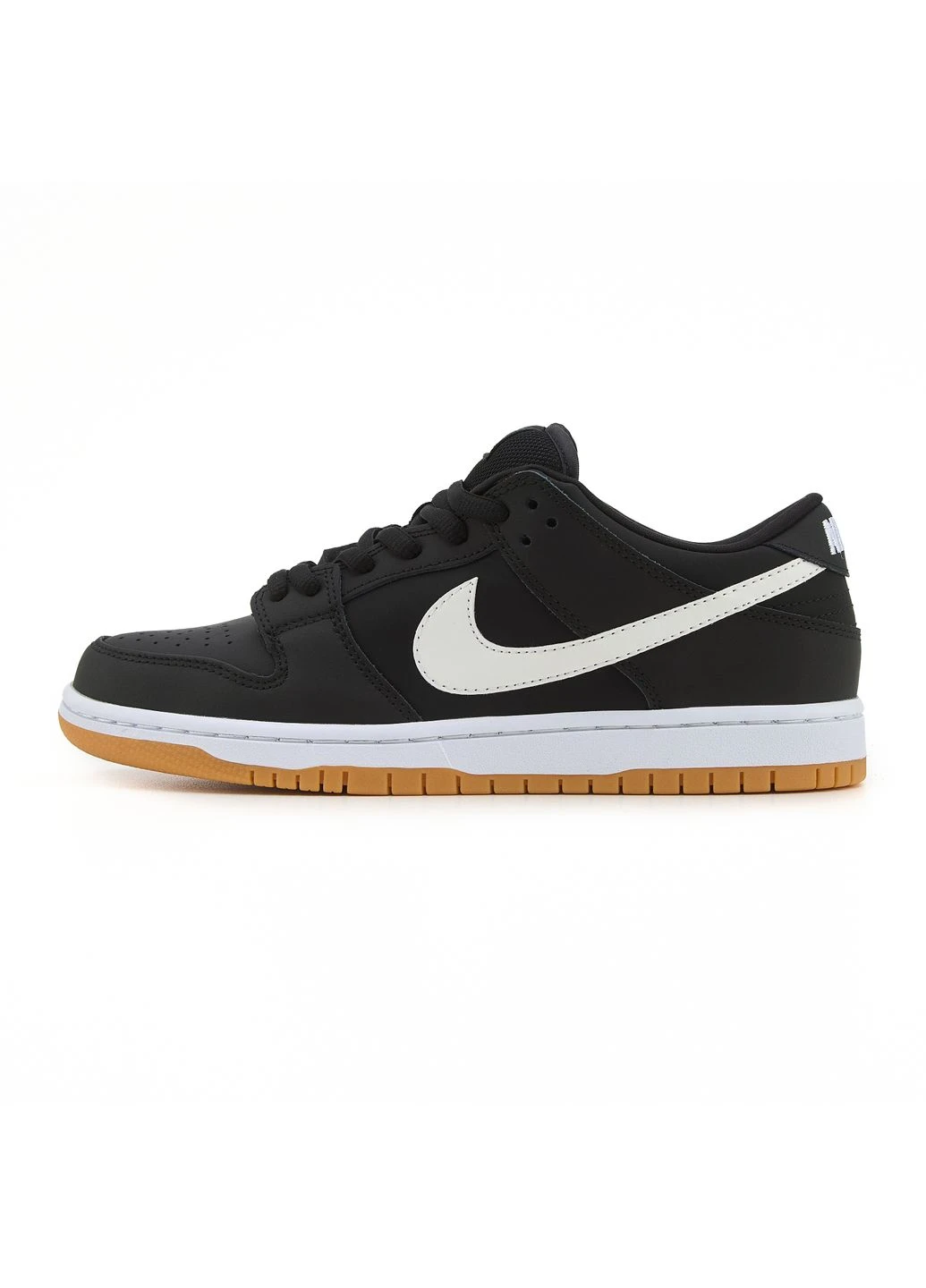 Черные летние кроссовки nike sb dunk low black gum найк сб данк No Brand
