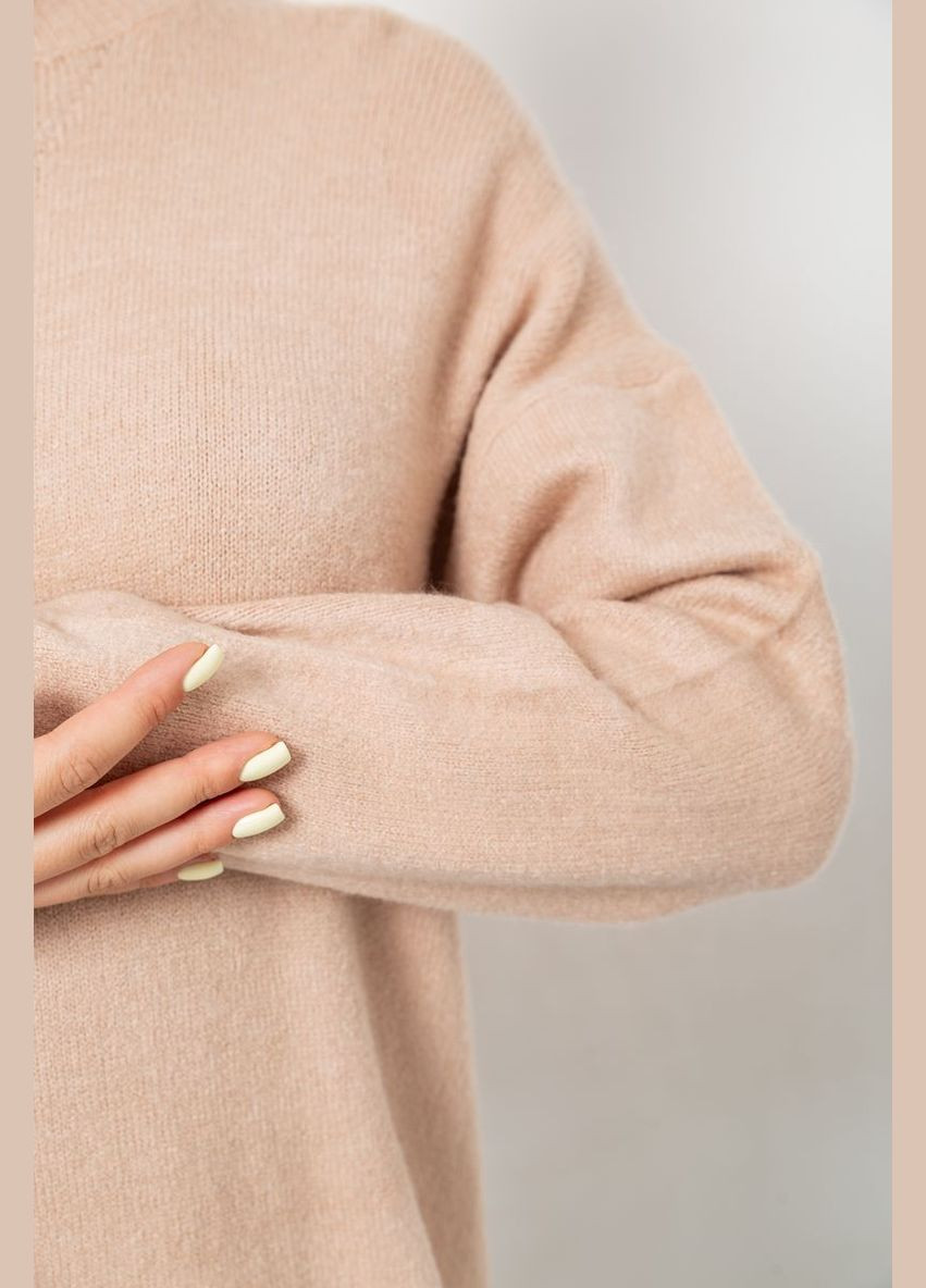 Бежевый зимний свитер женский шерстяной Ager 244R0390