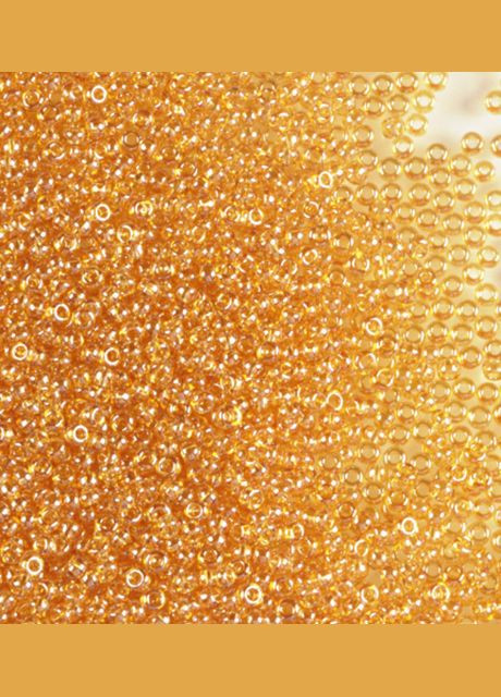 Бісер чеський Preciosa 16050, прозорий глазурований, бежевий (10 г) No Brand (340484654)