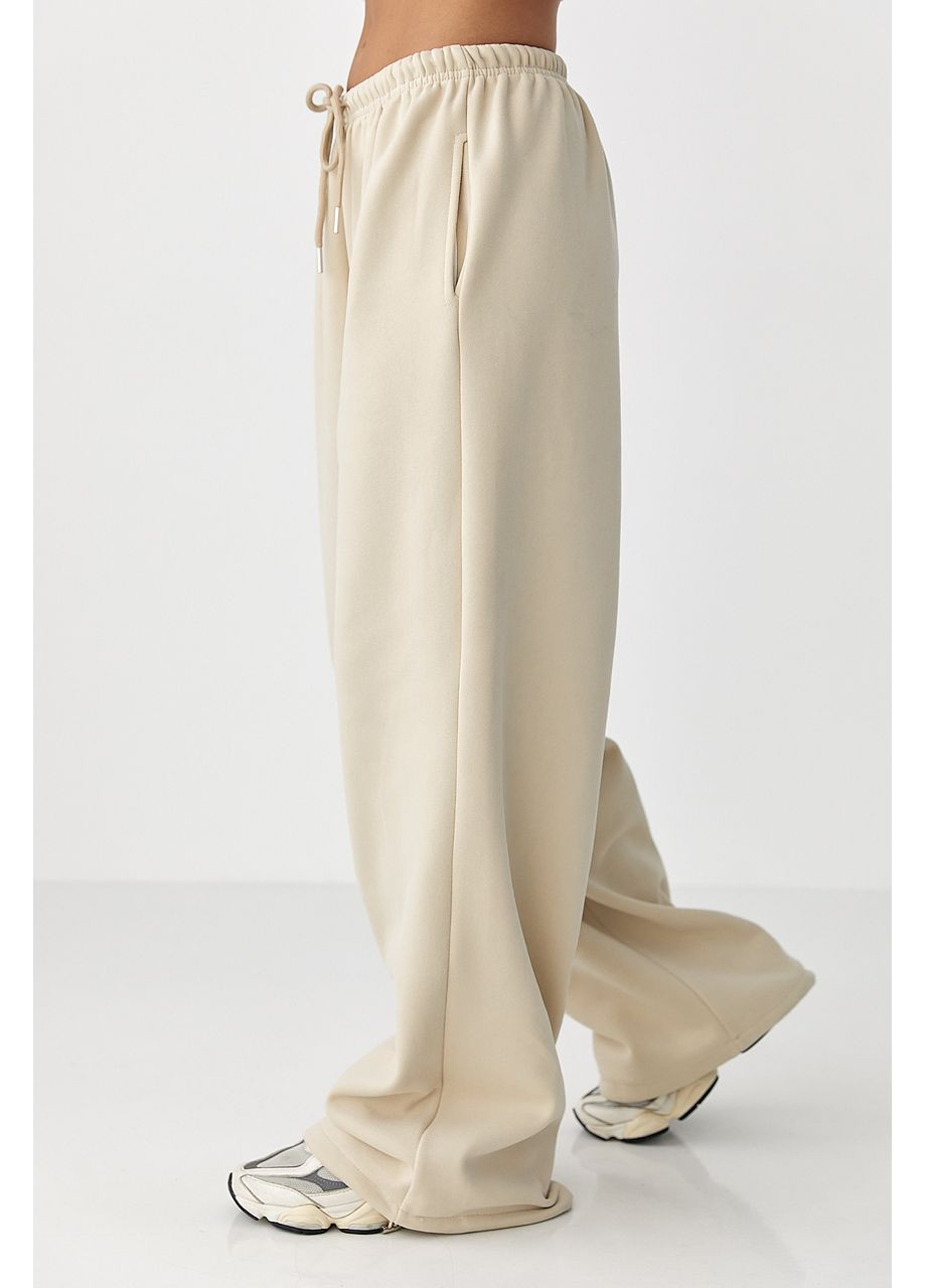 Спортивные брюки с плюшевым начесом Lurex (360976982)