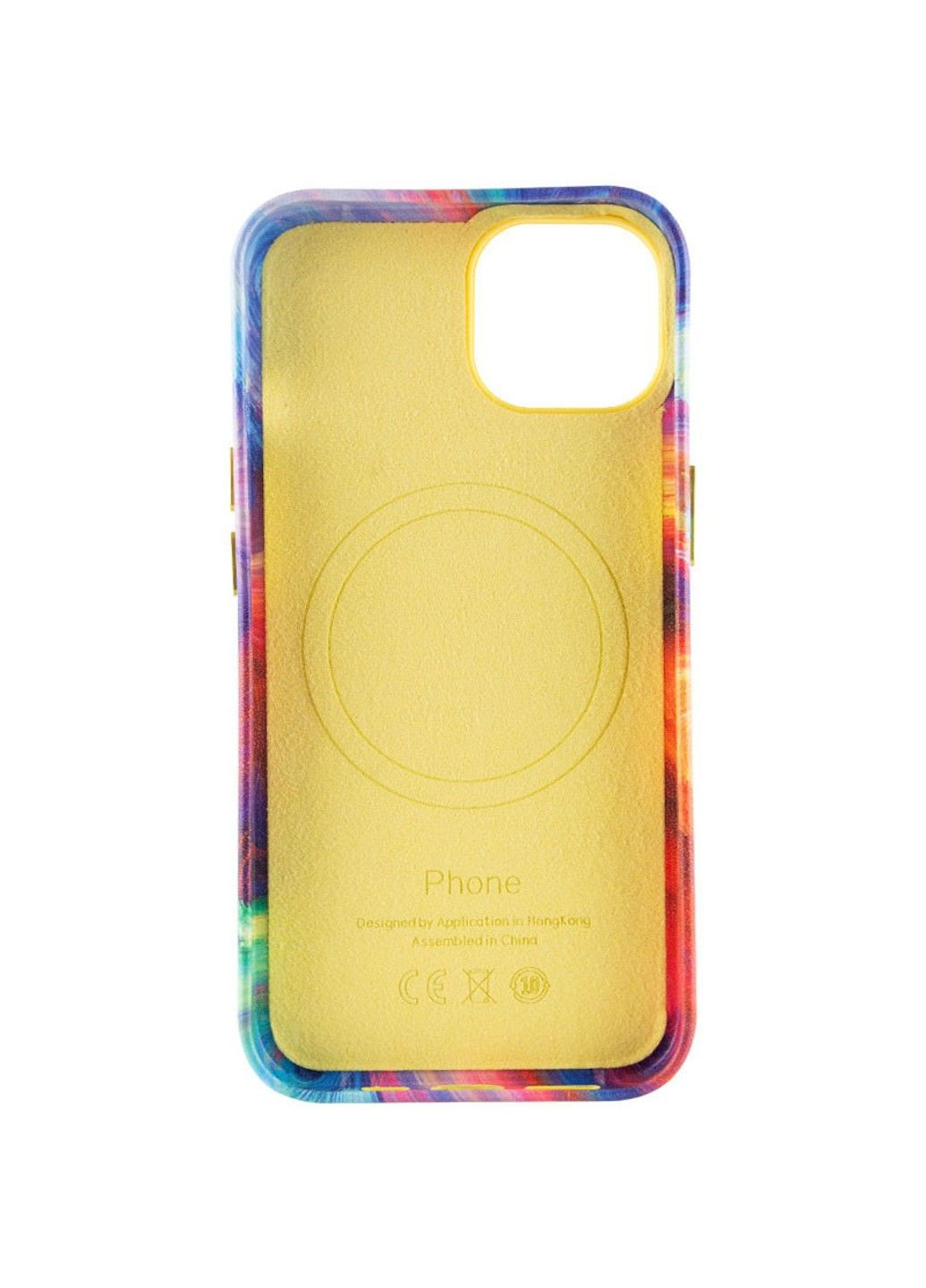 Шкіряний чохол Colour Splash with MagSafe для Apple iPhone 14 Plus (6.7") Epik (292313693)