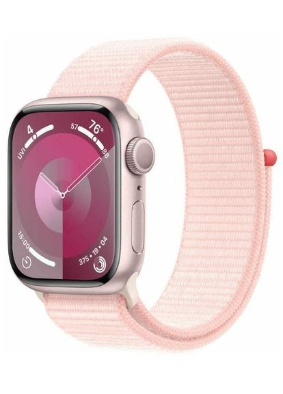 Смарт часы Watch S9 41mm Pink Alum Case with Light Pink Sp/Loop Apple (278367713)