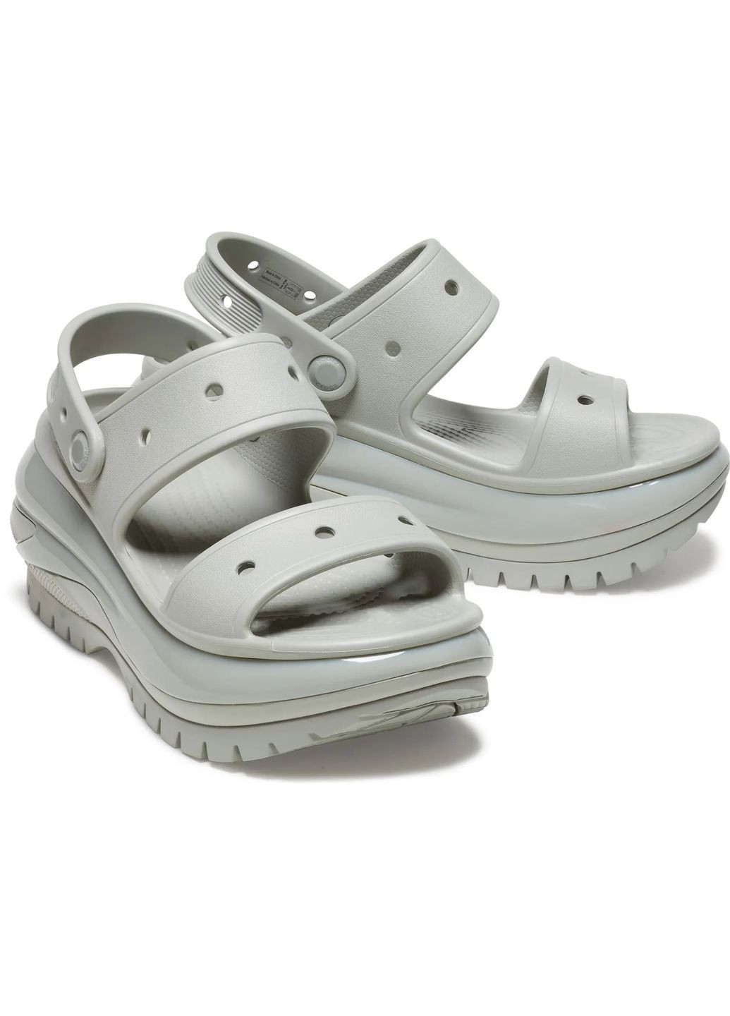 Повседневные женские сандалии mega crush sandal elephant m4w6-36-23 см Crocs