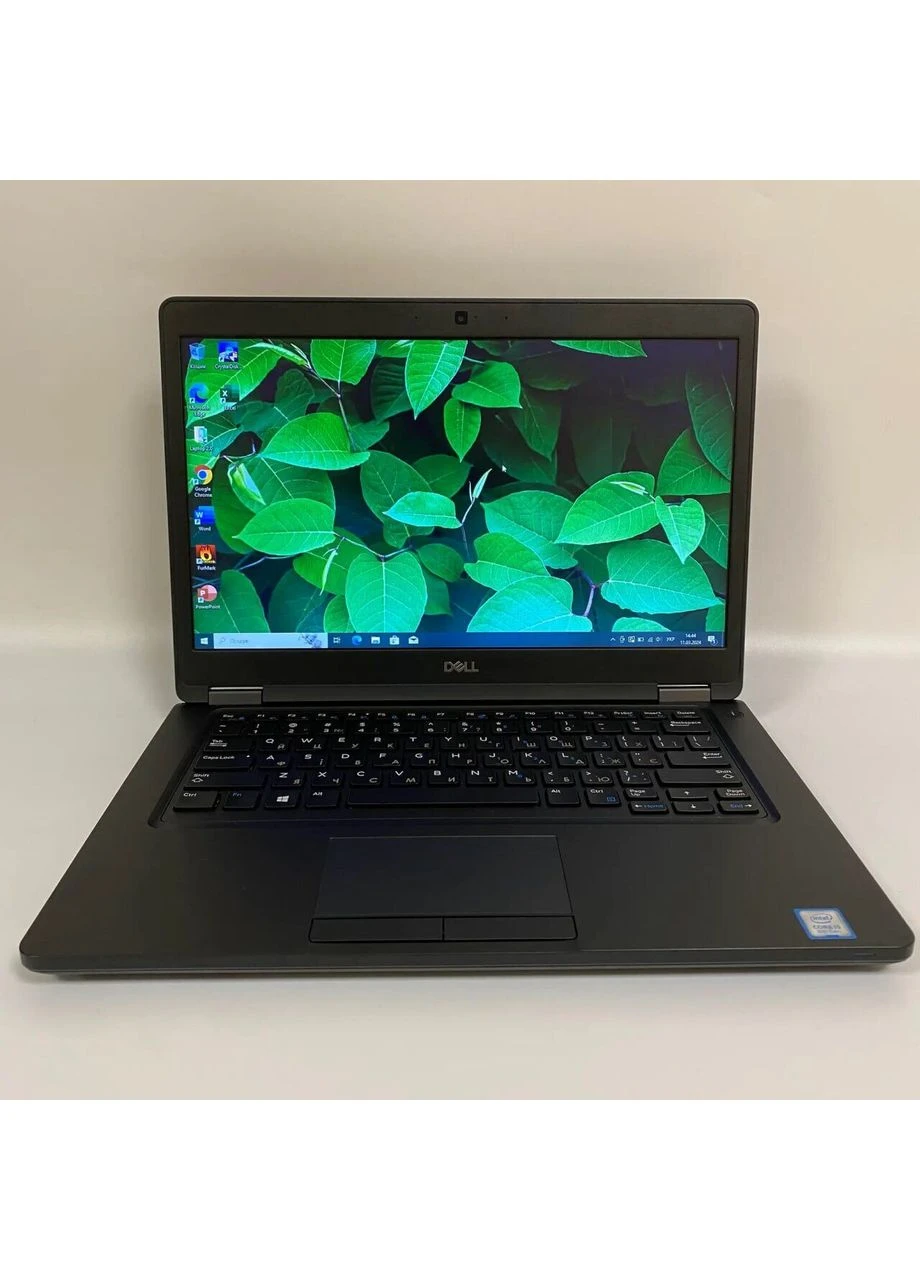 Ноутбук Latitude 5491 / 14" (1366x768) TN / Intel Core i5-8400H (4 (8) ядра по 2.5 - 4.2 GHz) / 16 GB DDR4 / 256 GB SSD / Intel Dell (398147328)