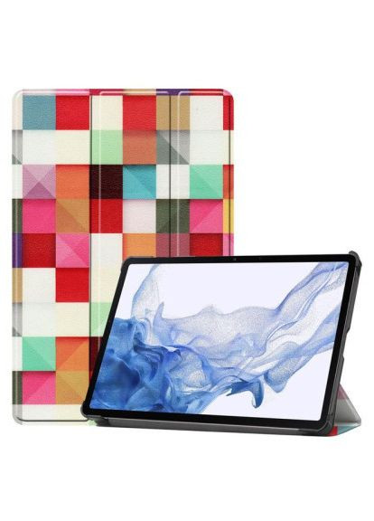 Чохол до планшета Smart Case Samsung Tab S9 Plus (SM-X810/SM-X816)/S9 FE Plus (SM-X610/SM-X616) 12.4" Square (710381) BeCover Smart Case Samsung Tab S9 Plus (SM-X810/SM-X816)/S (366502942)
