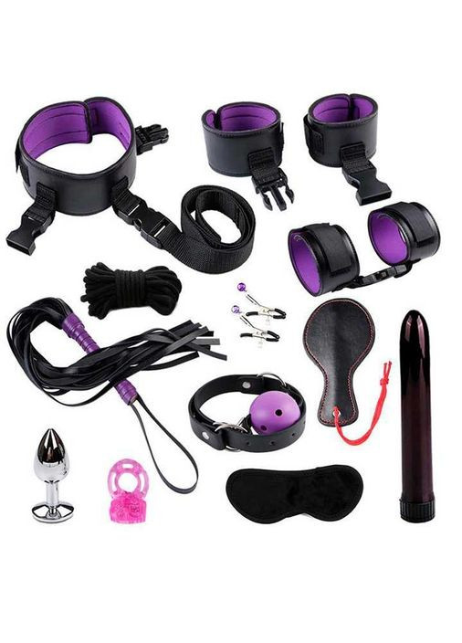 БДСМ бандажний набір з 12 предметів Садо-мазо No Brand (368893333)
