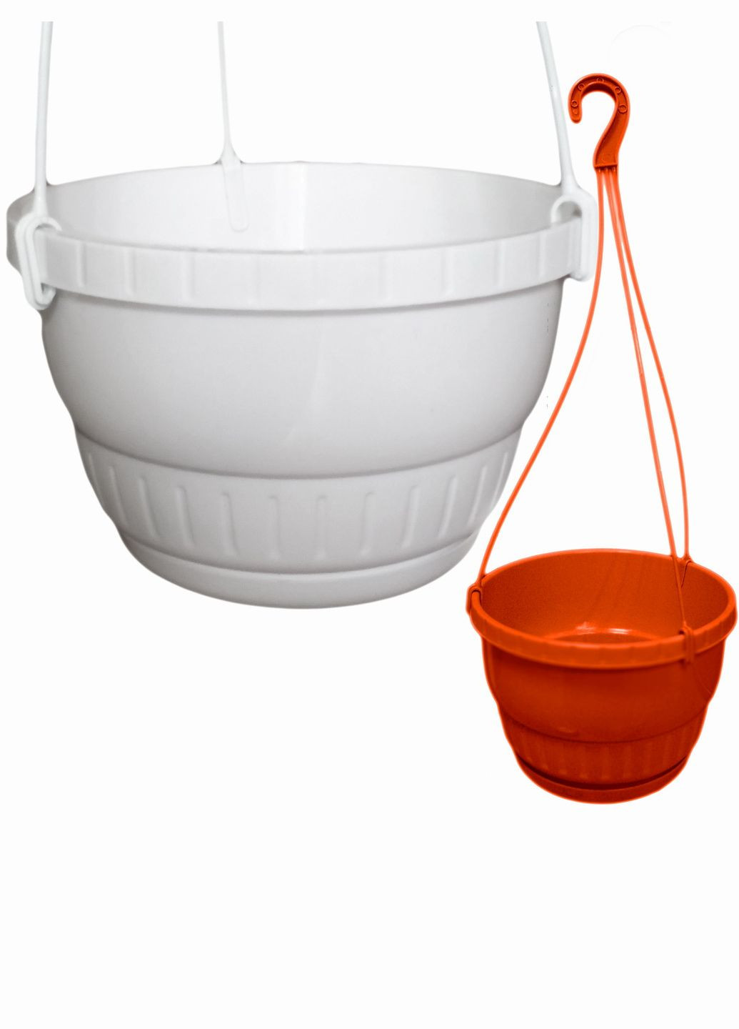 Підвісний 1,1л 15*10см горщ квітков піддон No Brand (341332811)