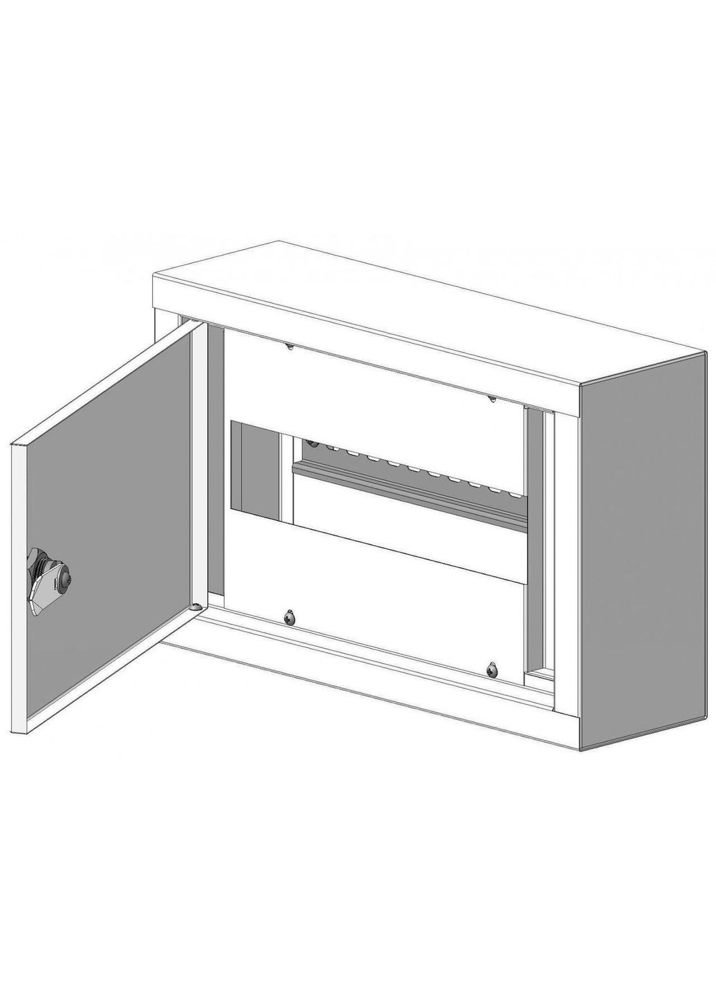 Корпус накладной металлический ЩО-9Н Эконом IP31 Билмакс BILMAX (346087988)