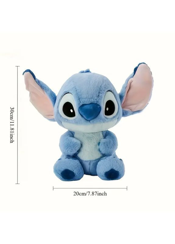 Игрушка мягкая плюшевая Стич из мультика Лило и Стич. 30 см. No Brand (354826896)