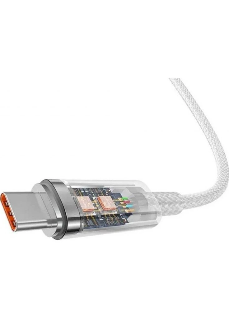 Кабель Explorer with Smart Temperature Control USB-C to USB-C 100w 2m Stellar White (P10319703221-01) [152043] Baseus (399919243)