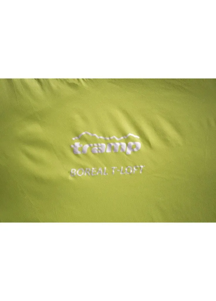 Спальний мішок (ek36207) Tramp Boreal Regular кокон лівий green/grey 200/80-50 (392400863)