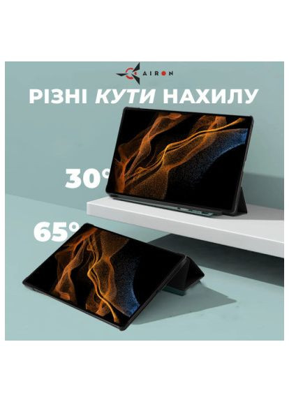 Чохол до планшета Premium Samsung Galaxy Tab S9 Ultra 14.6'' 2023 + Film black (4822352781111) Airon Premium Samsung Galaxy Tab S9 Ultra 14.6'' 2023 + (366698575)