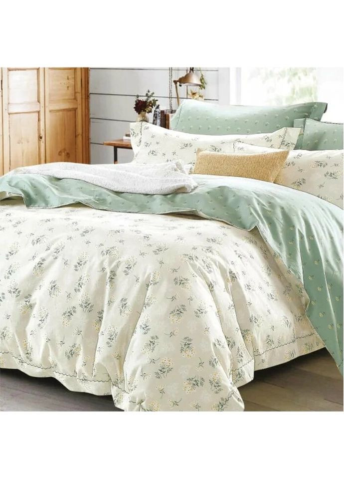 Постільна білизна сімейна Ранфорс 21139-S 210х143х2 см Viluta (327792072)