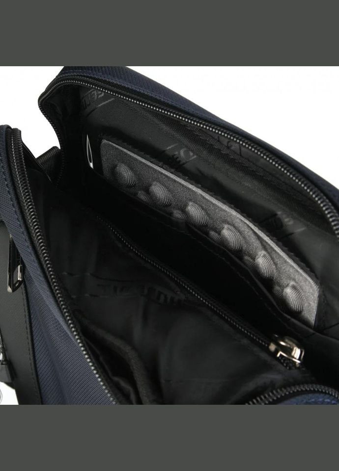 Чоловіча сумка планшет (барсетка) через плече, розмір 22 х 27 х 7 см Т-L5191 Blue синя Tigernu (314874152)