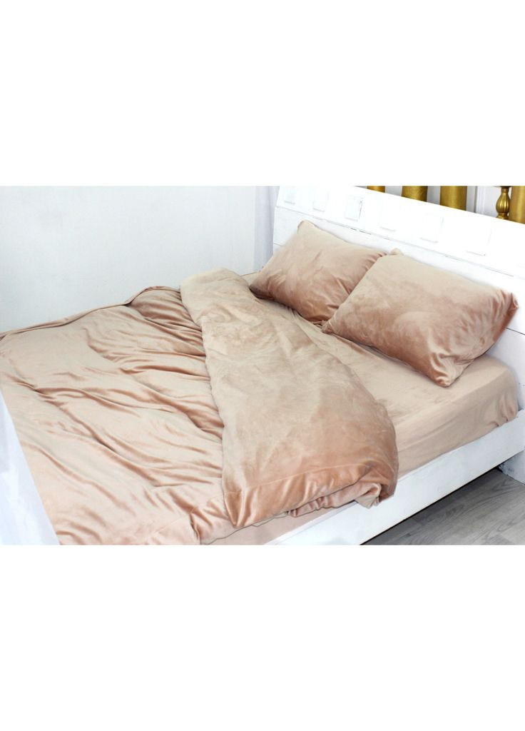 Постельное белье Велюр Winter Frost 28-0004 Cream Velvet (m220133) Mirson Велюр Winter Frost 28-0004 Cream Velvet Сімейний (366566505)