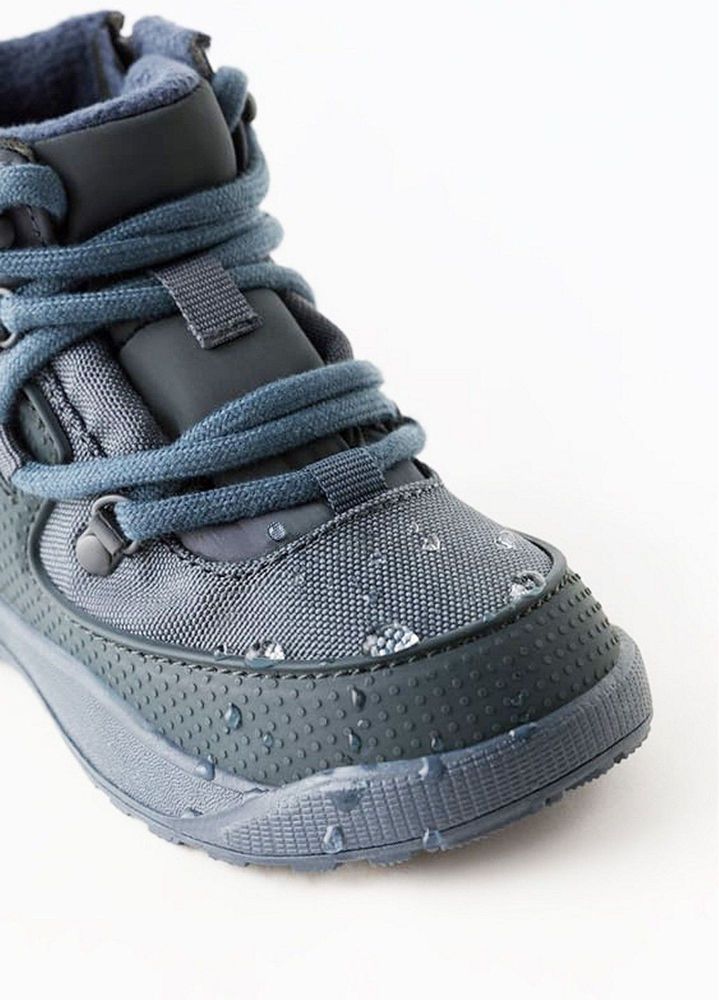 Темно-синие кэжуал осенние ботинки Zara