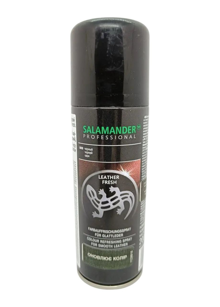 Краска восстановитель для гладкой кожи черная, 200 мл Salamander (352768634)