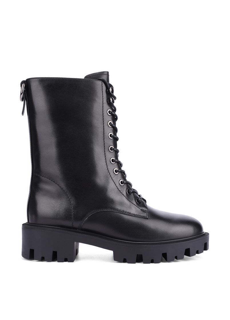 Жіночі Черевики 25168-812-1 Чорний Шкіра MIRATON (368754110)