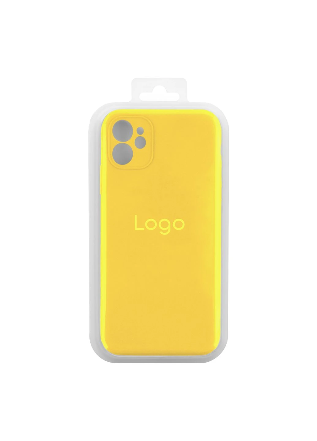 Чехол Silicone Case Full Size with Frame для iPhone 11 Цвет 50.Canary Yellow No Brand Apple iPhone 11 2019 (336149050)