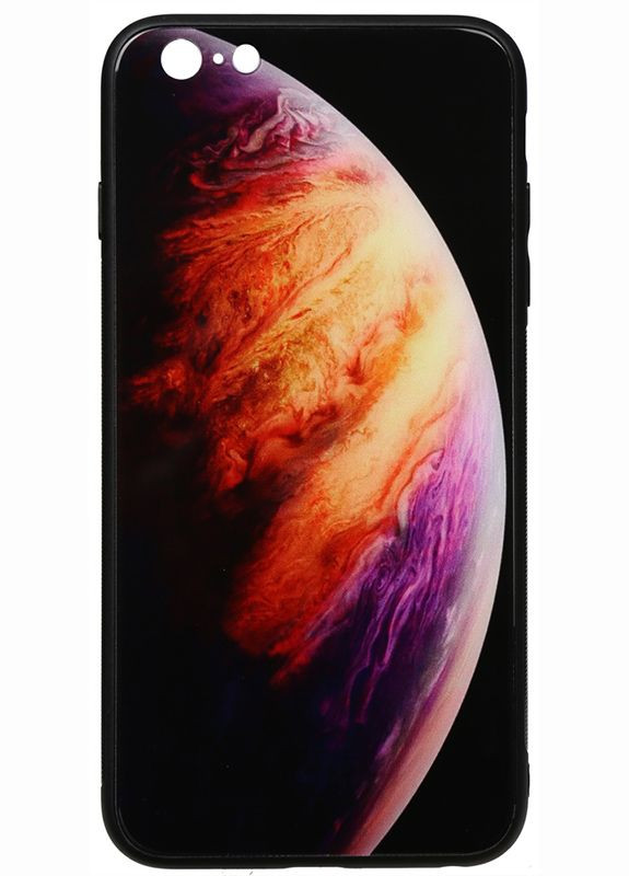 Чехол-накладка Print Glass Space Case Apple iPhone 6 Plus/6S Plus Lilac Toto (301836532)