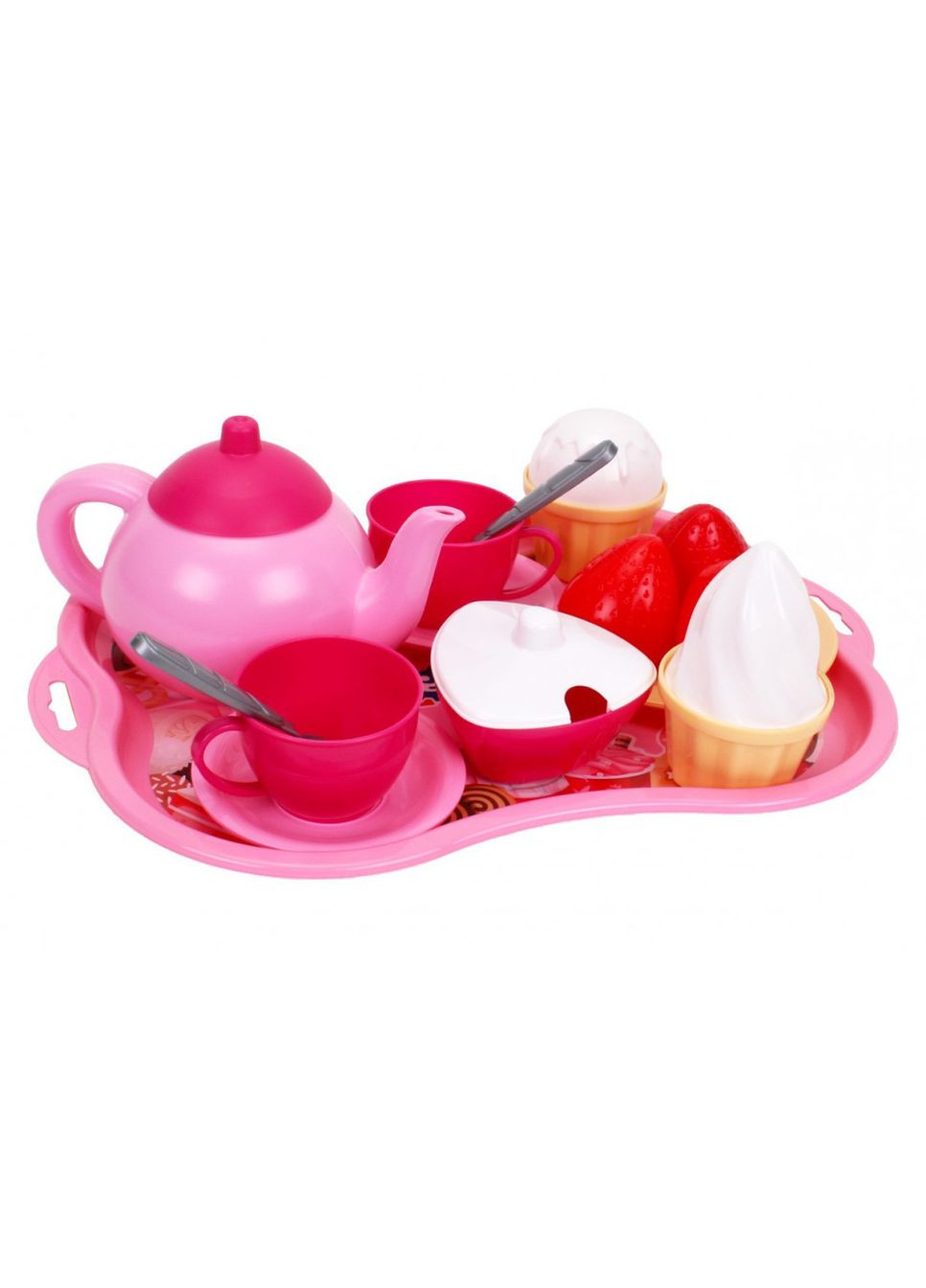 Игровой набор посуды 7273TXK на подносе No Brand (365641362)