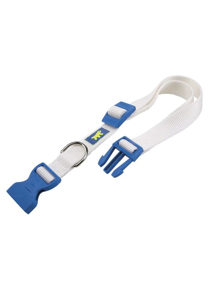 Нейлоновий ошийник для собак Club Colours (Ферпласт Клуб C Колорс) C25/70 - A: 45-70 cm B: 25 mm, Білий Ferplast (297511598)