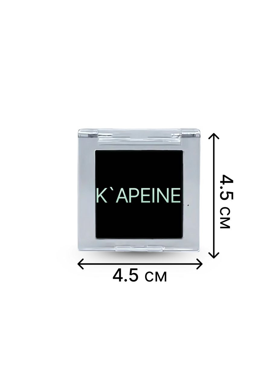Высокопигментированые тени для век одиночные, 1 шт, черный оттенок (#03) China (356130074)