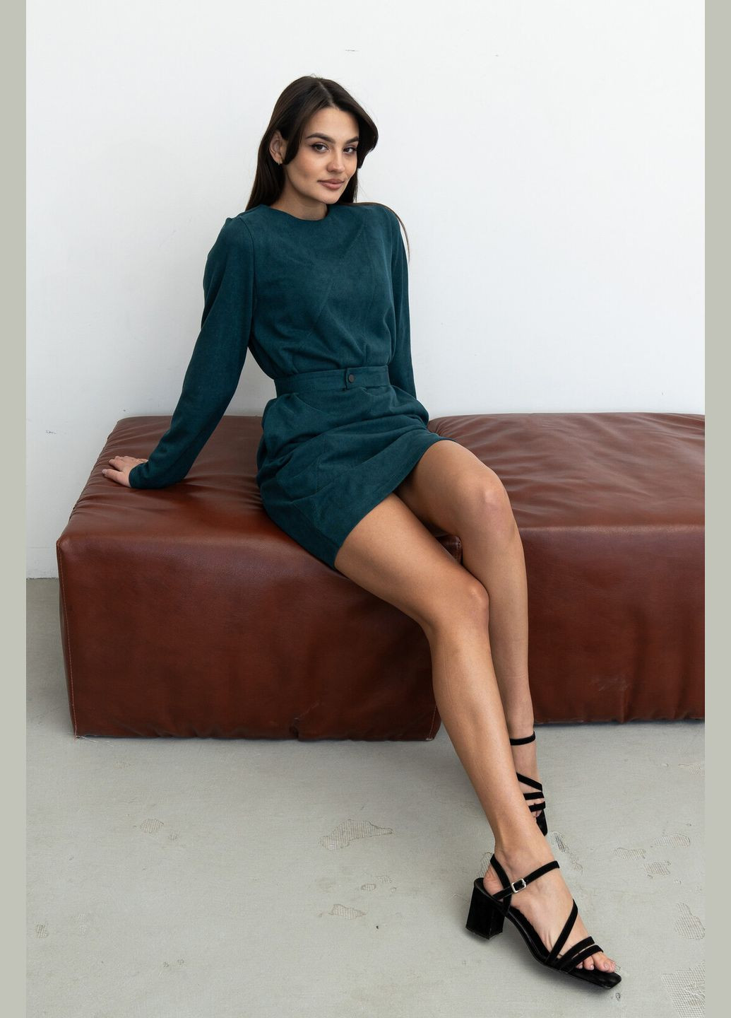 Изумрудное кэжуал платье ри мари петти вл 2721 RiMari