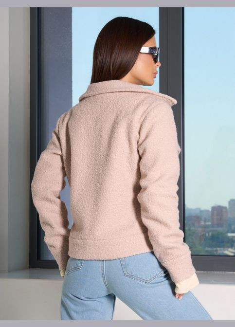 Укорочений жакет із букле No Brand (302507938)