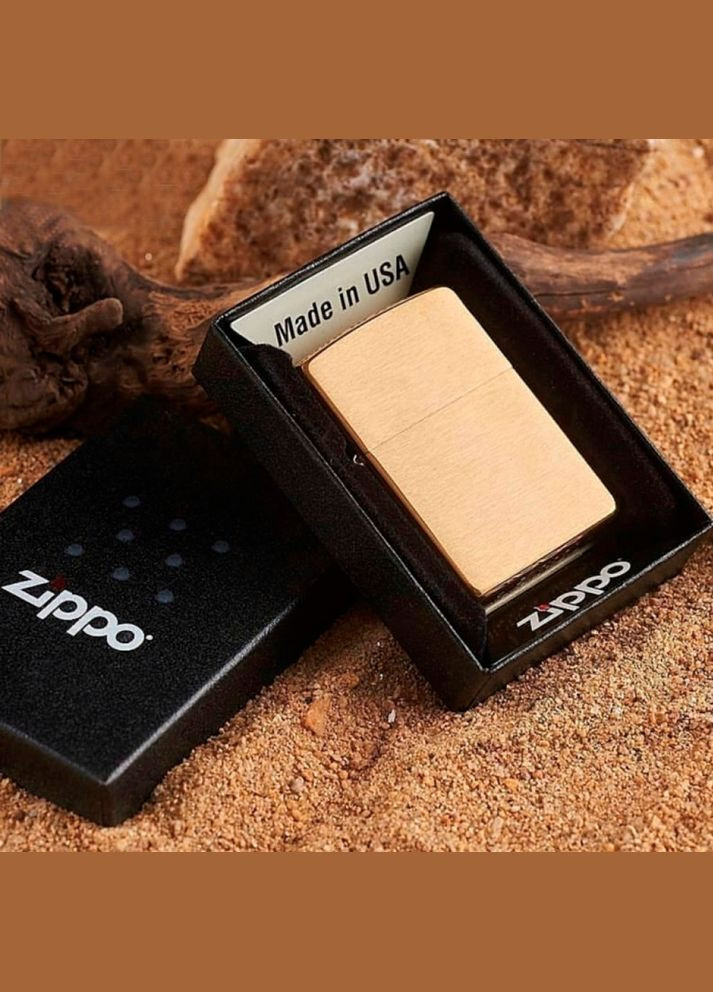 Запальничка 204B CLASSIC brushed brass Zippo (316623025)