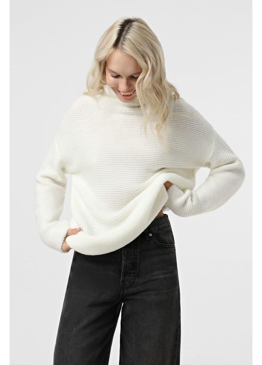 Белый зимний свитер sw977 Sewel