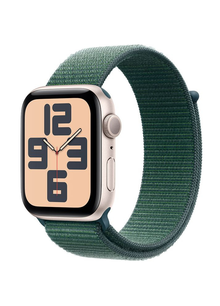 Смарт-часы Watch SE 2024 GPS 40mm Starlight Alum Lake Green Sp/Loop (MXEH3QH/A) Apple (323097425)