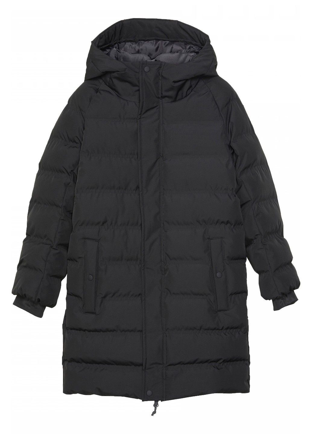 Куртка довга AW23 дитяча чорна - 741136-1191 Color Kids (358497908)