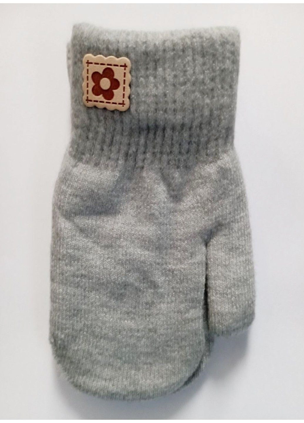 Варежки детские серые anjela (315501875)