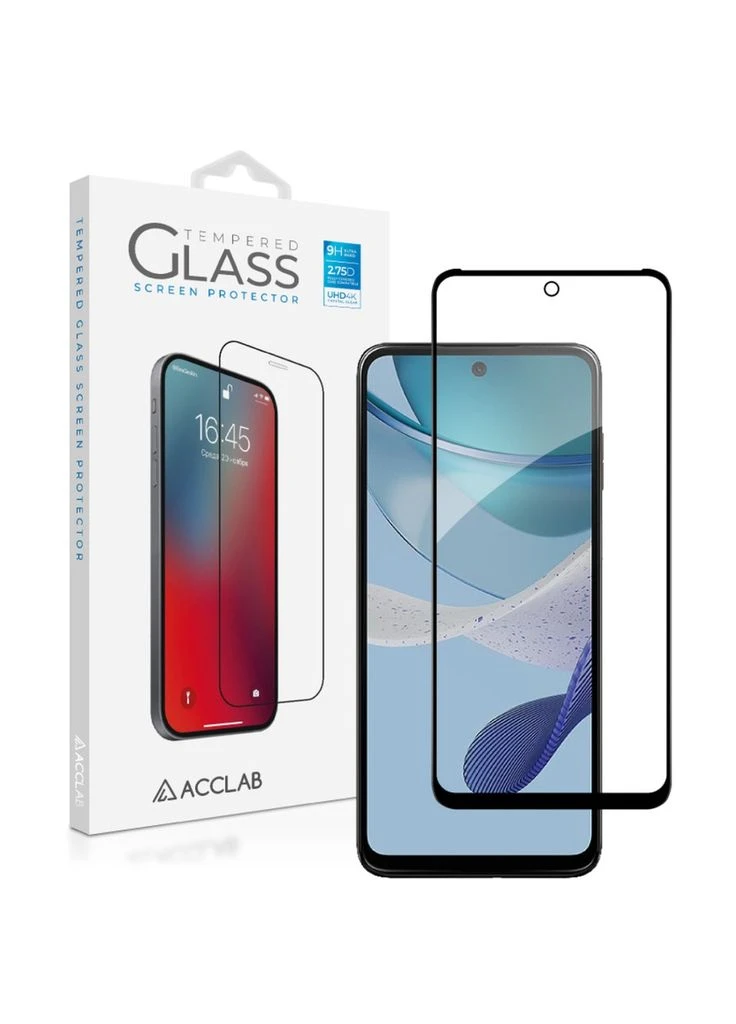 Стекло защитное (m468644) ACCLAB Full Glue MOTO G13/G23/G53 Black (367065505)