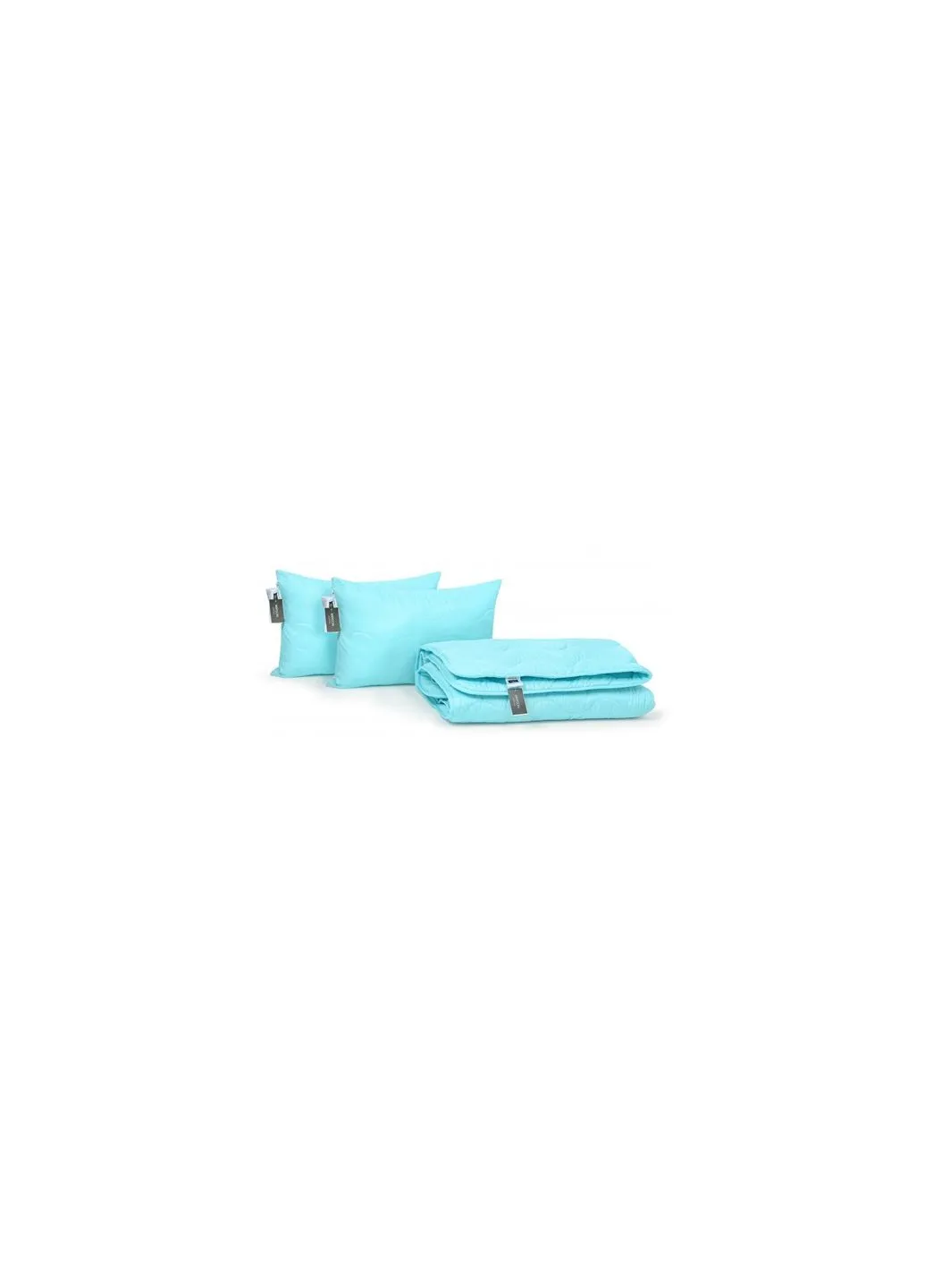 Ковдра Набір BamBoo №1685 Eco Light Blue Ковдра 155х215 + подушки 2 (2200002655781) Mirson Набор BamBoo №1685 Eco Light Blue Одеяло 155х215+ (379099243)