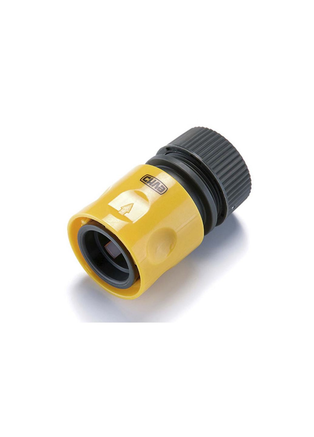 Конектор для шланга з аквастопом 1/2" міцний для води Сила (332631242)