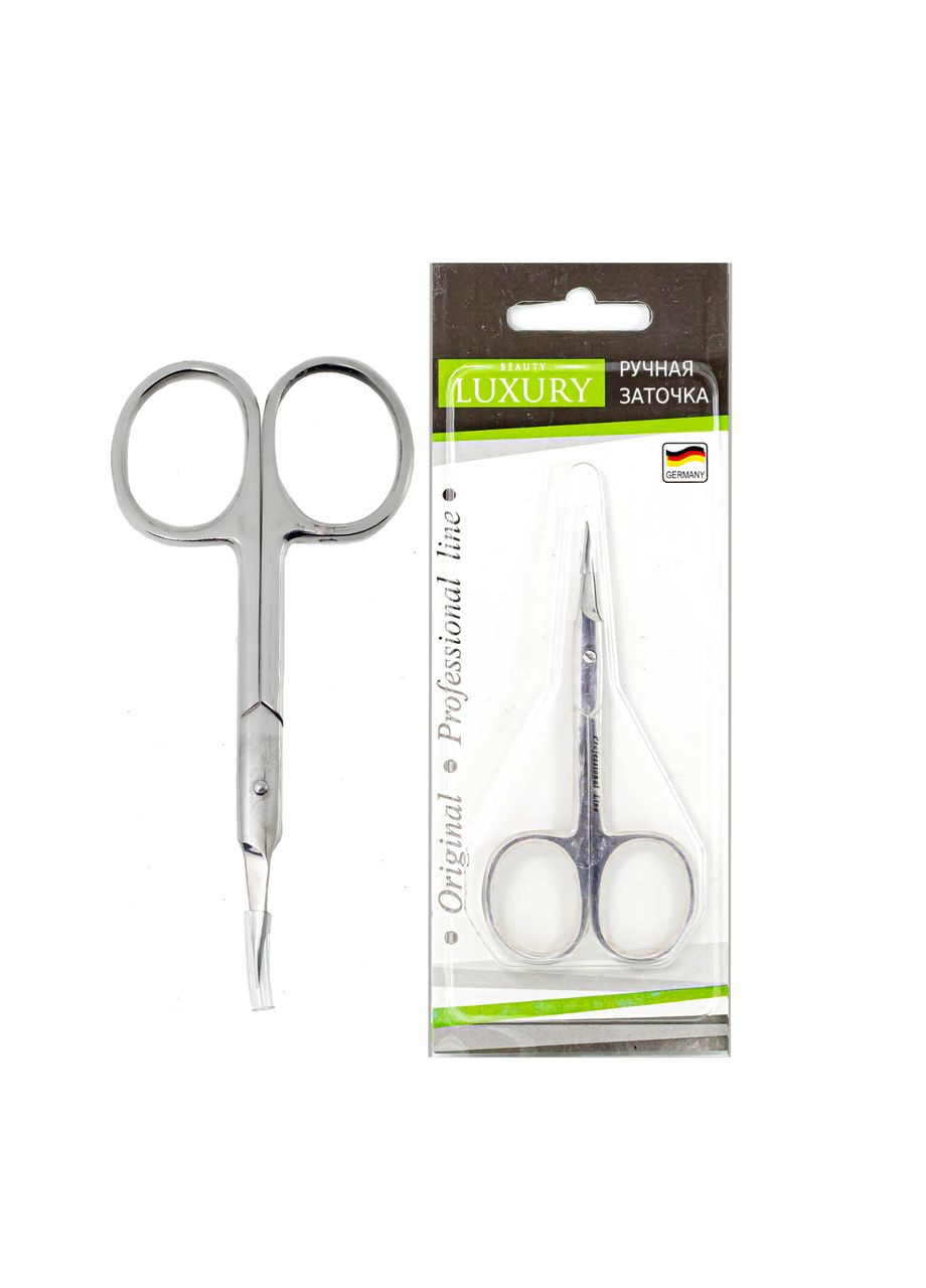 Ножницы для удаления кутикулы маникюрные изогнутые HM17 Beauty LUXURY (302722041)