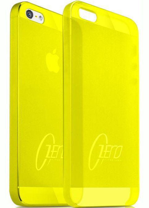 Чехолнакладка Zero.3 cover case для iPhone 5 yellow Itskins (301781884)