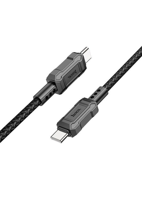 Кабель TypeC to Type-C Leader cable X94 1 метр 60W черный 6931474794321 Hoco (279825998)