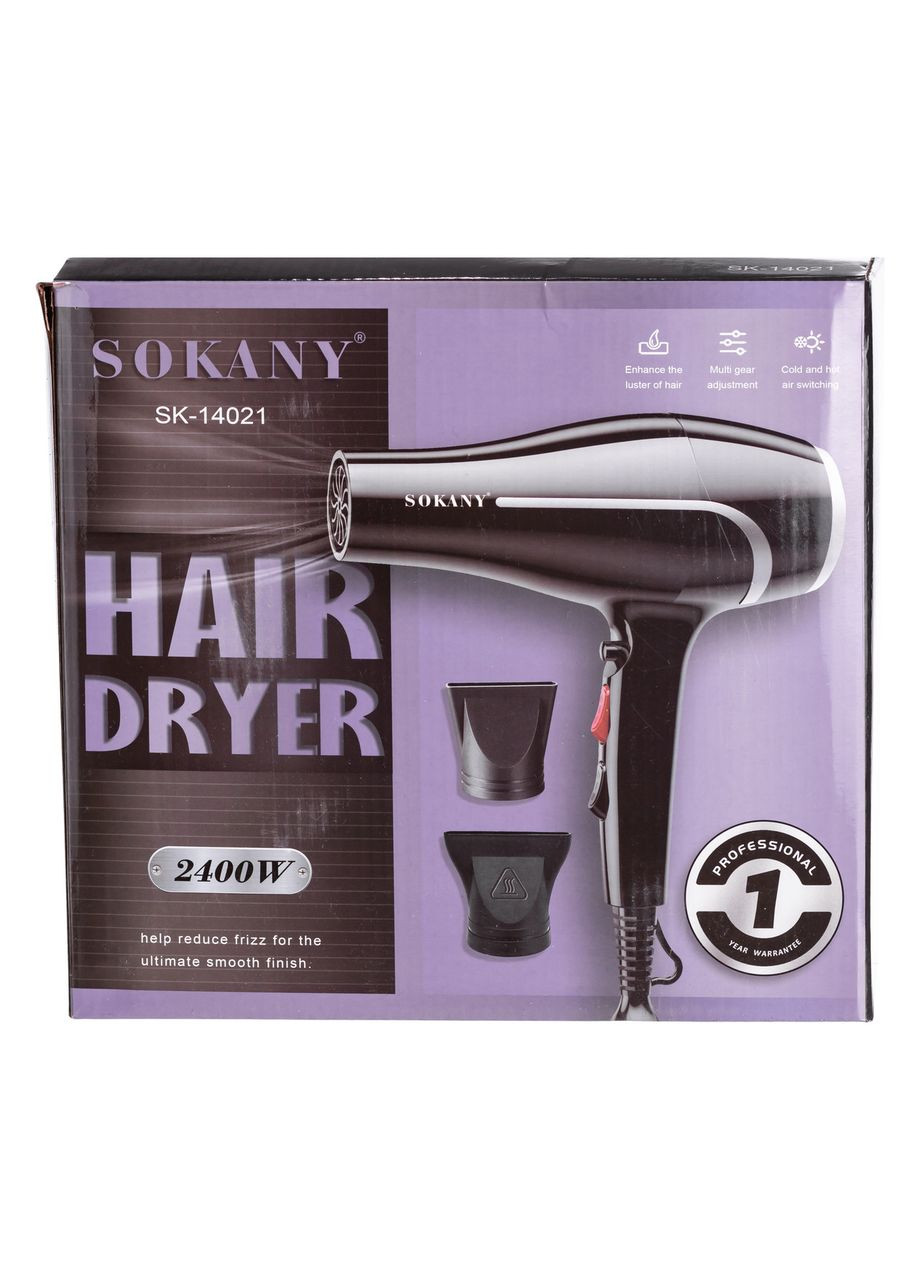 Фен для волосся з концентратором 2400 Вт Sokany SK-14021 Jooki (360921337)