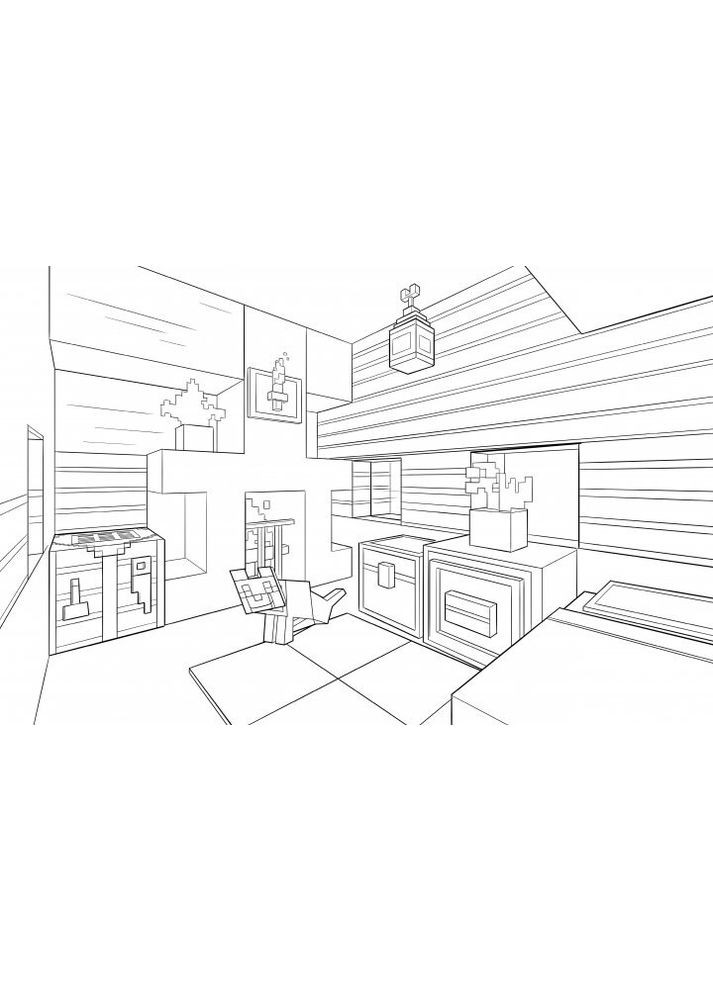 MINECRAFT Офіційна розмальовка (9786175230541) shop (9786175230541) Artbooks (365618304)